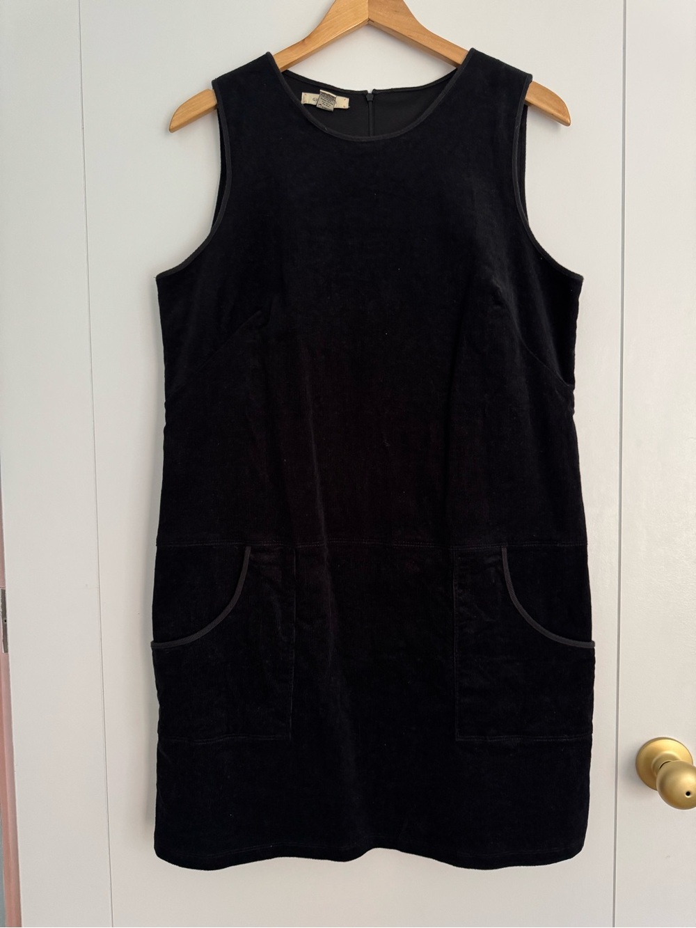 GH Bass stretch corduroy dress 14